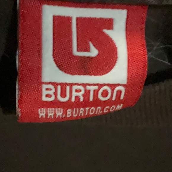 Vintage Burton Brown & Orange Graphic T-shirt Snowboarding - Picture 7 of 8